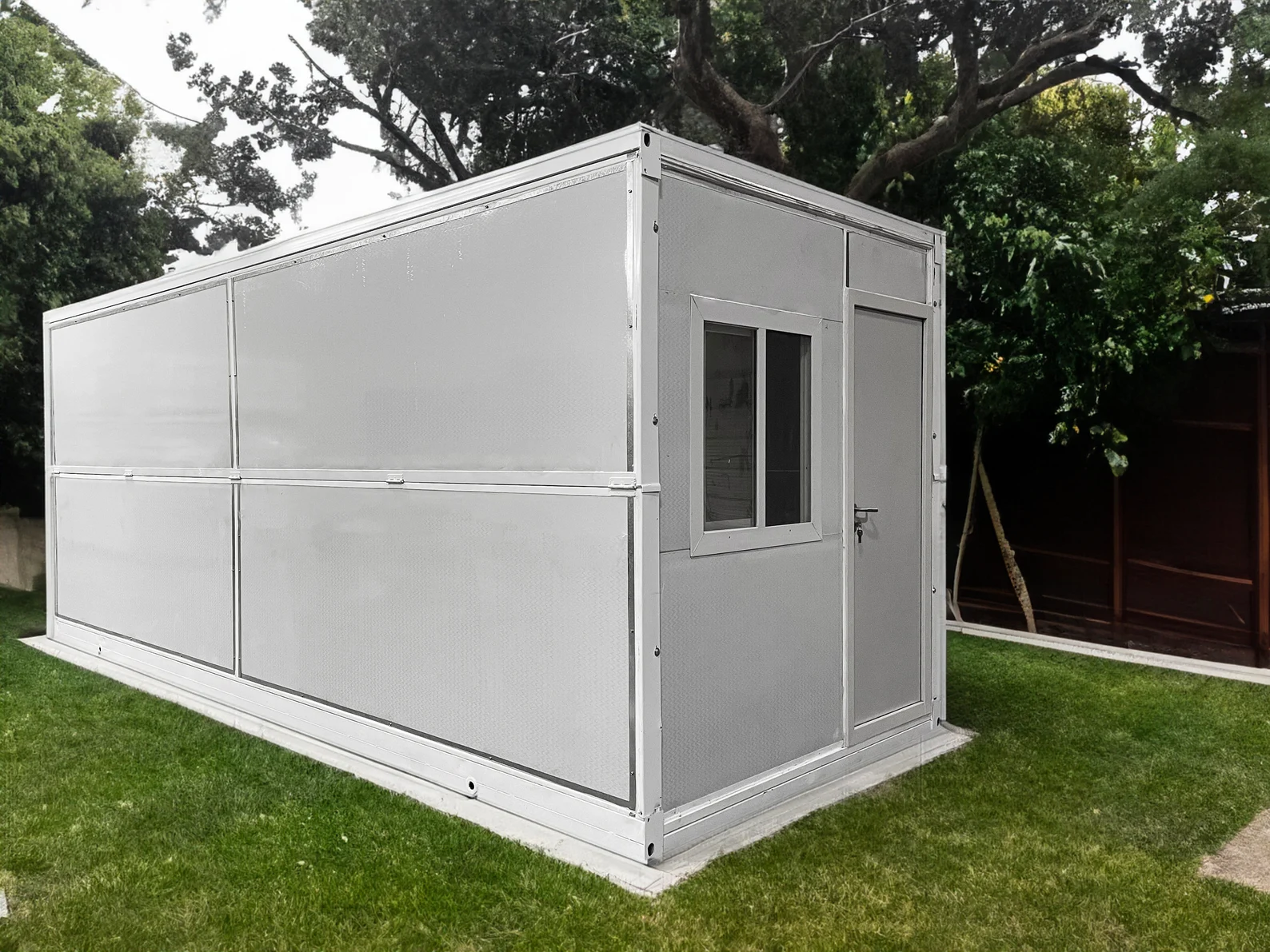 TMSHomeDecor's 20x8x8 ft Mobile Storage Shed