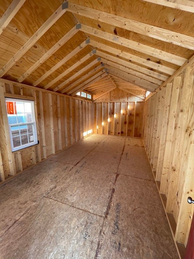 12×28 Ranch Cabin interior 12×28 Ranch Cabin interior